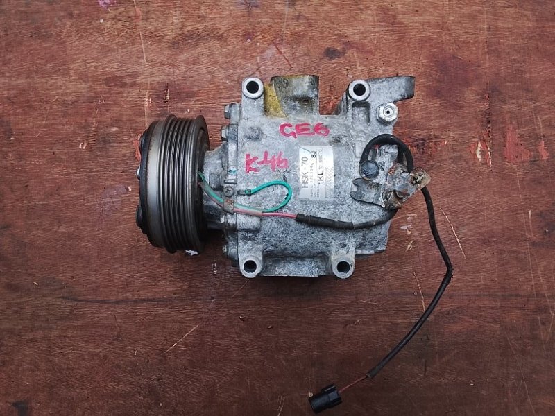 Компрессор кондиционера Honda Fit GE6 L15A (б/у)