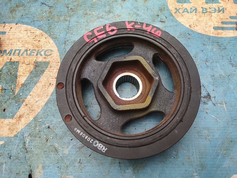 Шкив коленвала Honda Fit GE6 L15A (б/у)