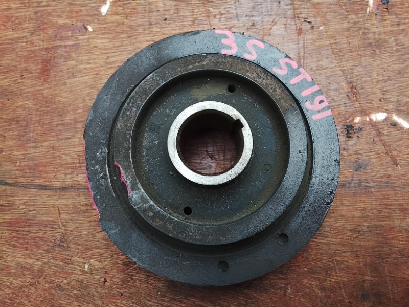 Шкив коленвала Toyota Caldina ST191 3S (б/у)