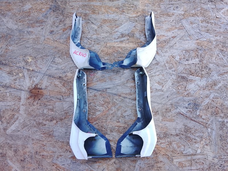 Накладка на порог Toyota Estima ACR40 2AZFE (б/у)