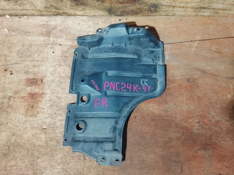 Защита двигателя Nissan Serena PNC24 SR20 передняя правая (б/у)