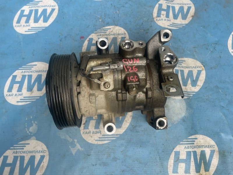 Компрессор кондиционера Toyota HILUX GUN126L 1GFTV 2020 (б/у)