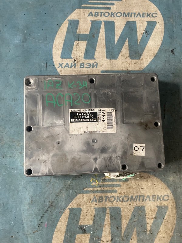 Компьютер двс Toyota Rav4 ACA20 1AZFSE (б/у)