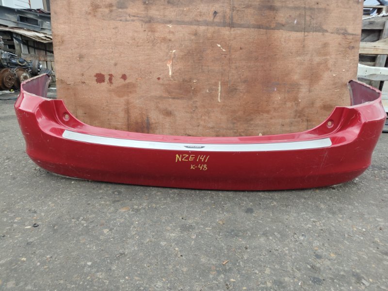 Бампер Toyota Corolla Fielder NZE141 1NZ задний (б/у)