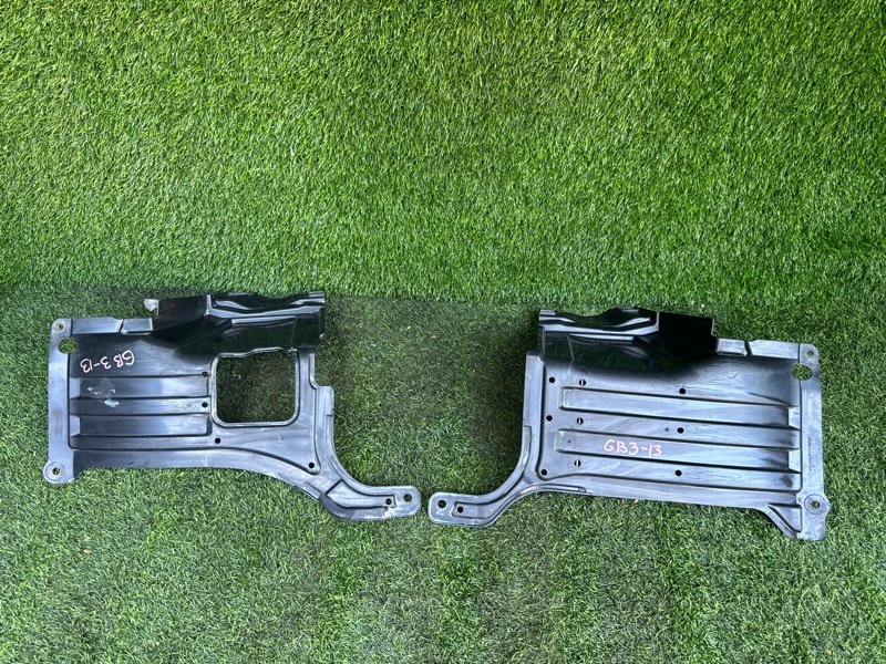 ЗАЩИТА ДВС КОМПЛЕКТ ЛЕВО/ПРАВО Honda FREED GB3 L15A 2012 передняя (б/у)