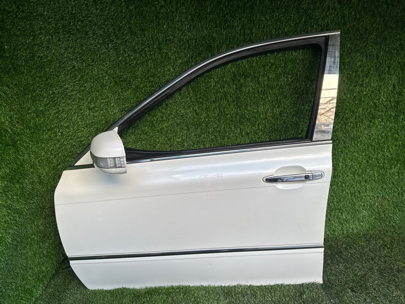 Дверь TOYOTA CROWN GRS182 3GRFSE передняя левая (б/у)