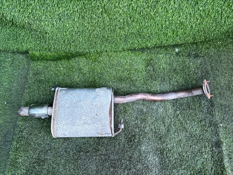 Бочка глушителя Nissan Elgrand ALWE50 VG33 задняя (б/у)