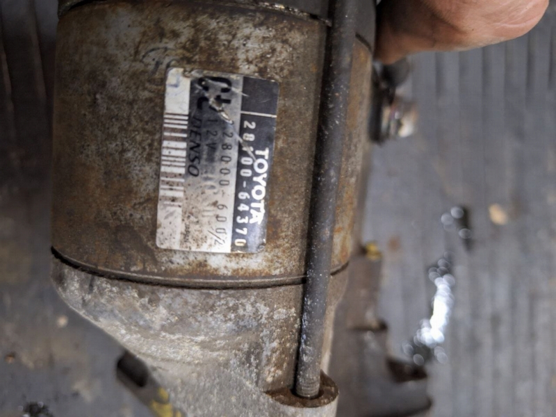 Стартер Toyota Caldina CT190 2C Стартер Toyota Caldina CT190 2C