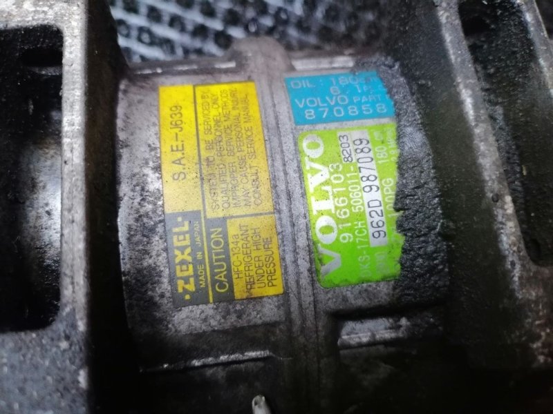 Компрессор кондиционера S80 1999 TS B6294S2