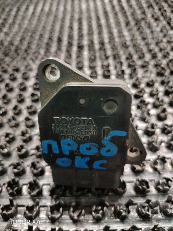 Датчик массового расхода воздуха Toyota Probox NCP51V 1NZ-FE