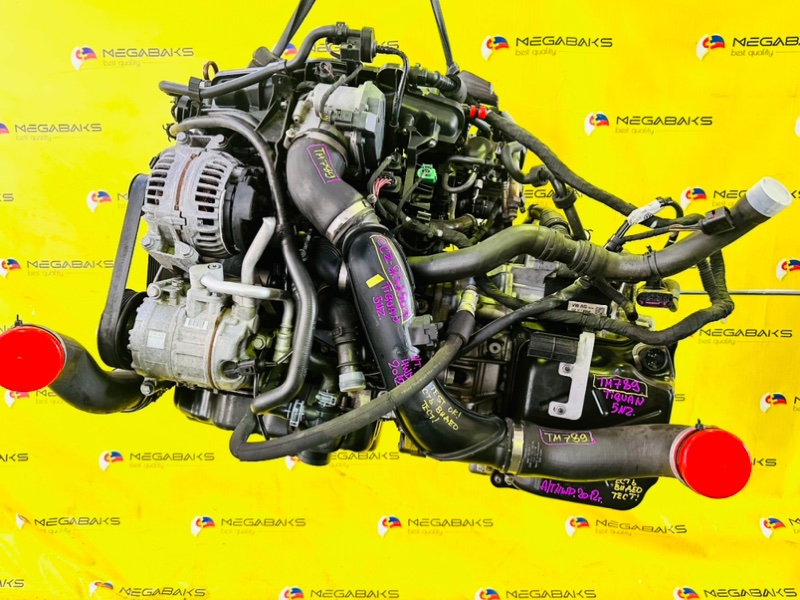 Двигатель Volkswagen Tiguan 5N CCZ 2012 252503 (б/у)