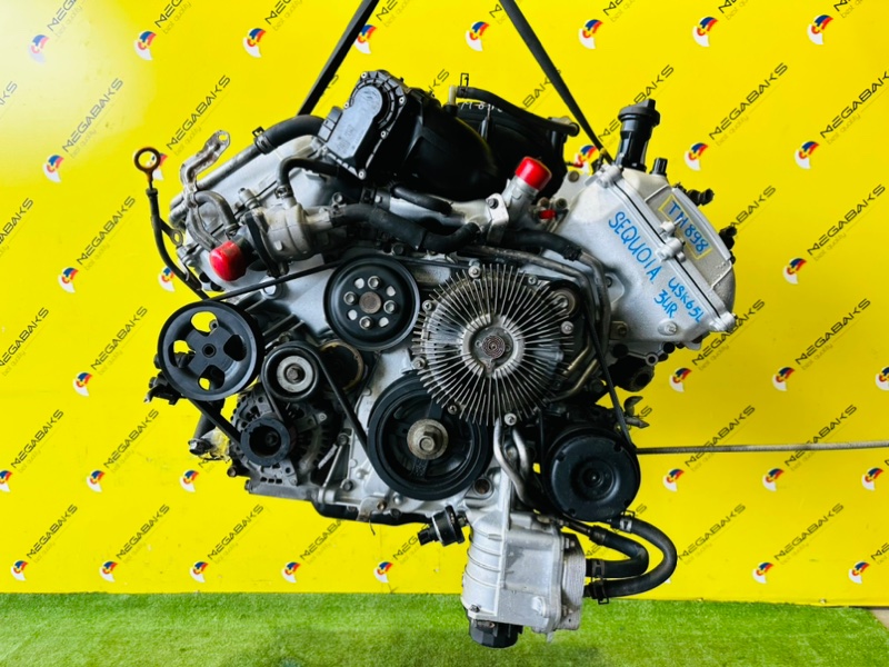 Двигатель Toyota Sequoia USK65L 3UR-FE 2008 5230011 (б/у)