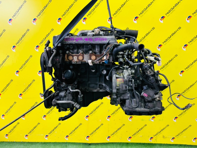 Двигатель Toyota Starlet EP95 4E-FE 1996 1855164 (б/у)