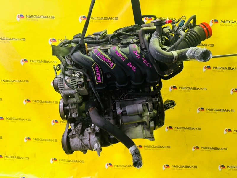 Двигатель Toyota Vitz NCP131 1NZ-FE 2012 E136078 (б/у)