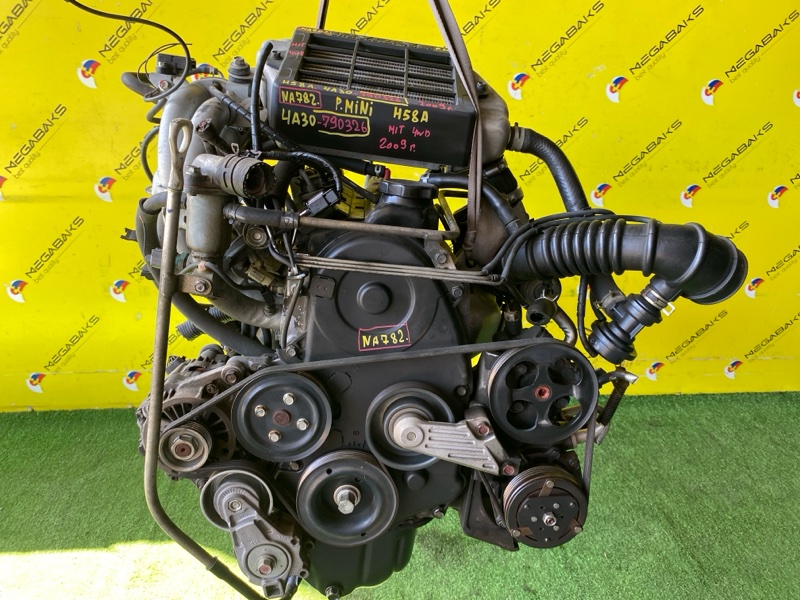 Двигатель Mitsubishi Pajero Mini H58A 4A30T 2009 790326 (б/у)