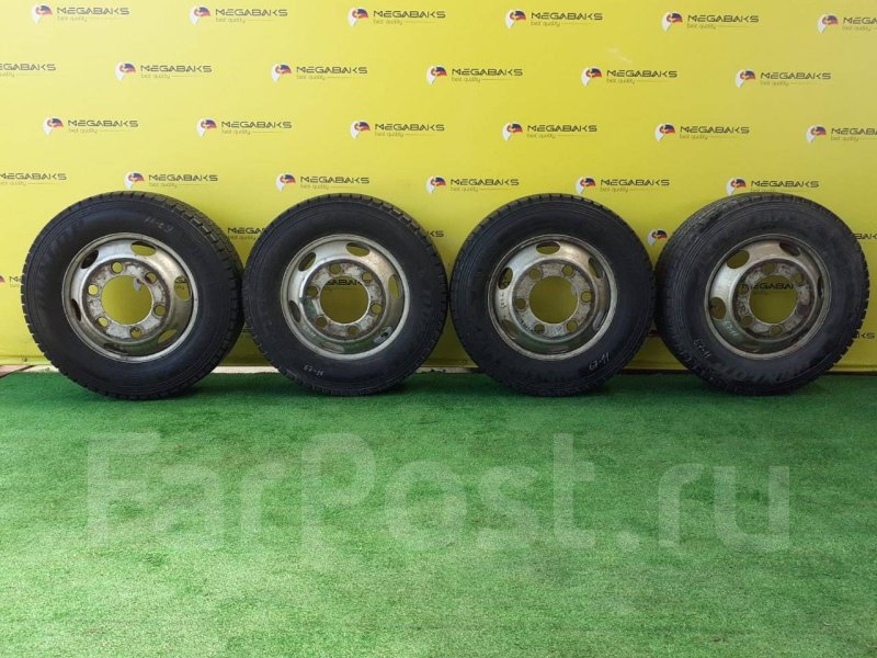 Комплект из 4-х колёс R16 / 225 / 70 Япония Dunlop Winter Maxx LT03 6x205 штамп. 125ET (б/у)