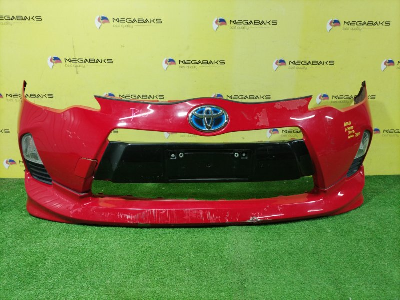 Бампер Toyota Aqua NHP10 2013 передний (б/у)