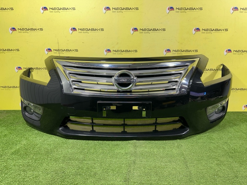 Бампер Nissan Teana L33 2014 передний CAMERA (б/у)