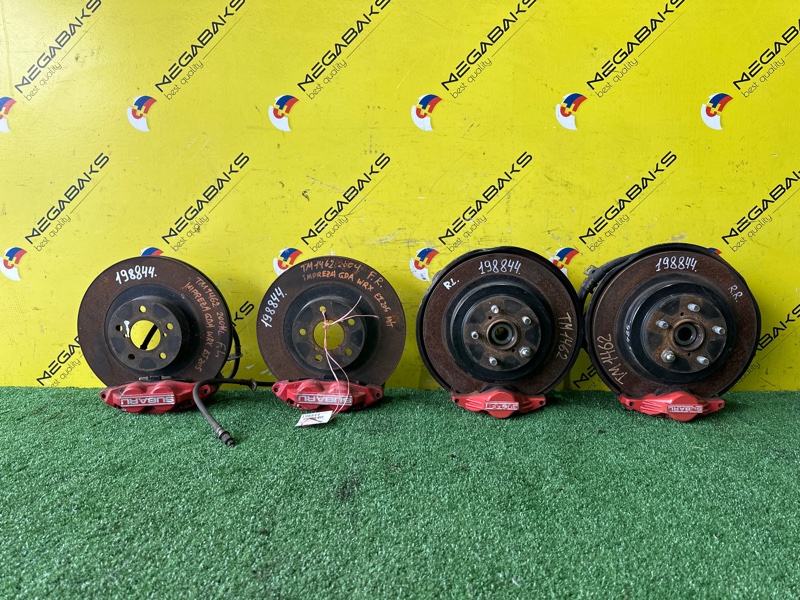 Суппорт Subaru Impreza Wrx GDA EJ205 2004 передний (б/у)
