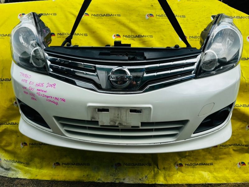Nose cut NISSAN NOTE E11 HR15DE 2009 H006, OBVES (б/у)