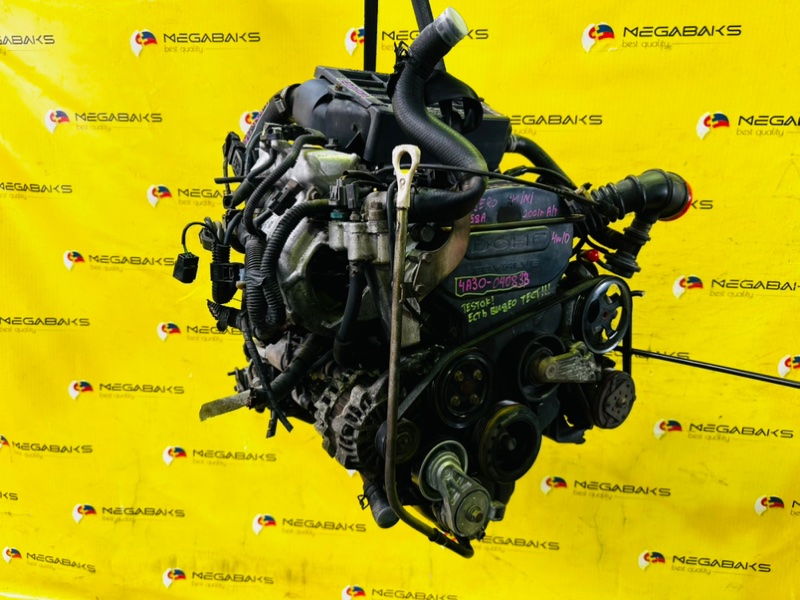 Двигатель MITSUBISHI PAJERO MINI H58A 4A30T 2001 040833 (б/у)