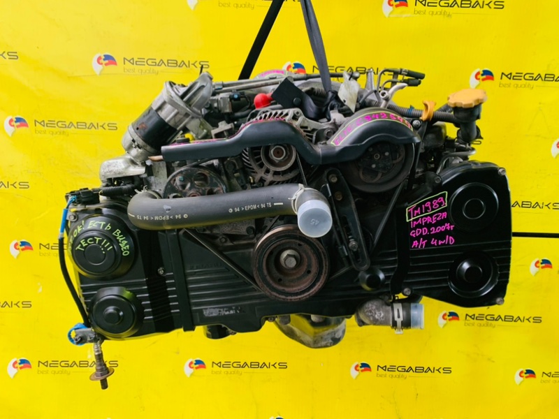 Двигатель SUBARU IMPREZA GDD EL154 2007 C942544 (б/у)