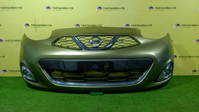 Бампер NISSAN MARCH K13 2013 передний (б/у)