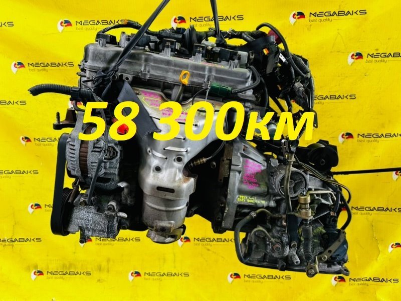 Двигатель NISSAN WINGROAD WFY11 QG15DE 2004 216464B (б/у)