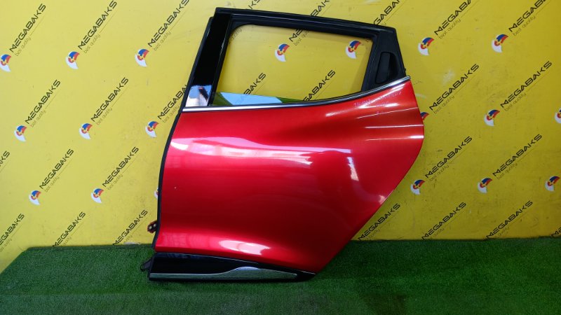 Дверь RENAULT CLIO BH98 H5F 2014 задняя левая (б/у)