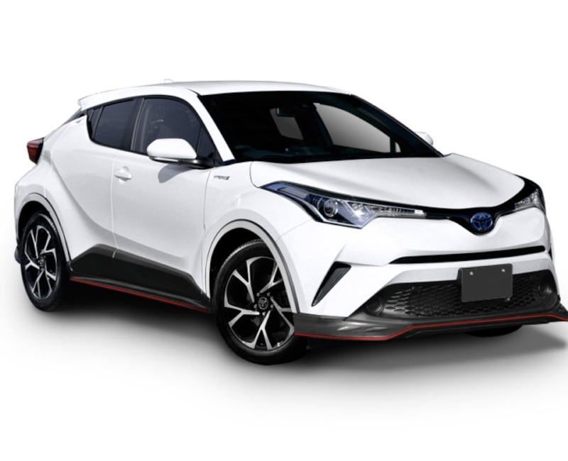 Губа TOYOTA C-HR NGX10 задняя Sporty Style (б/у) Губа TOYOTA C-HR NGX10 задняя Sporty Style (б/у)
