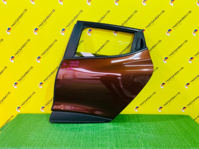 Дверь RENAULT CLIO BH98 H5F 2014 задняя левая (б/у)