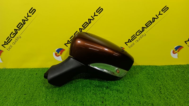 Зеркало RENAULT CLIO BH98 H5F 2014 левое 6670 (б/у)