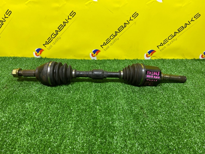 Привод NISSAN MURANO TNZ51 QR25DE 2009 передний левый (б/у)