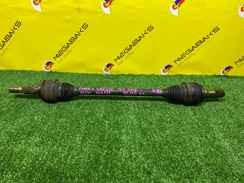 Привод TOYOTA MARK X GRX135 4GR-FSE 2013 задний правый 72000KM (б/у)