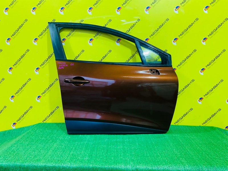 Дверь RENAULT CLIO BH98 H5F 2014 передняя правая (б/у)