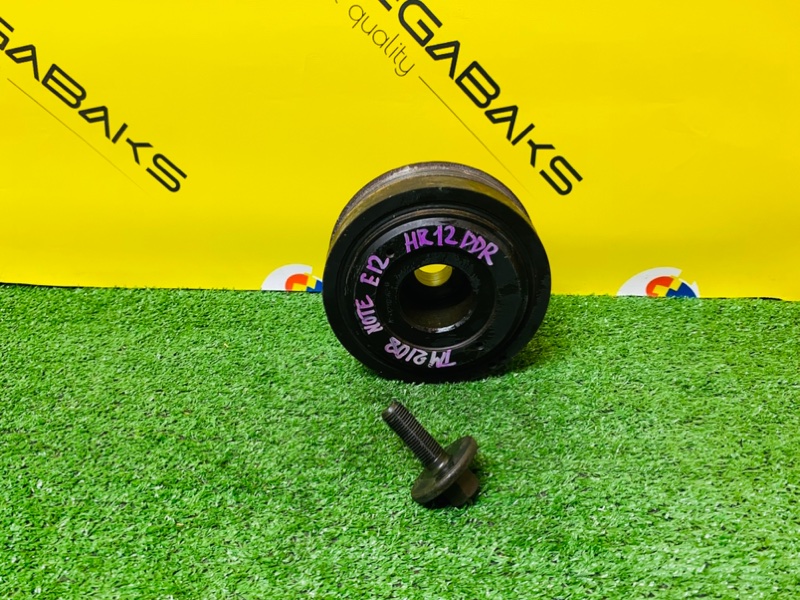 Шкив коленвала NISSAN NOTE E12 HR12DDR 2015 (б/у)