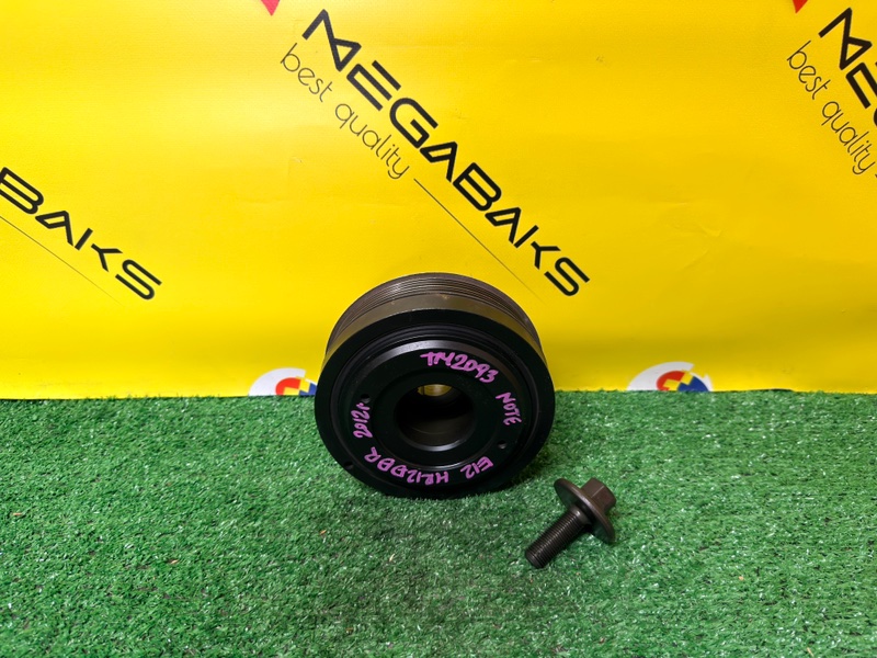 Шкив коленвала NISSAN NOTE E12 HR12DDR 2012 (б/у)