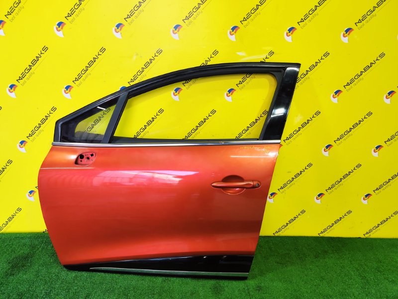 Дверь RENAULT CLIO BH98 H5F 2014 передняя левая (б/у)