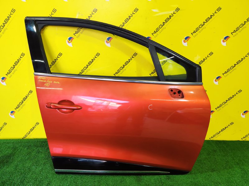 Дверь RENAULT CLIO BH98 H5F 2014 передняя правая (б/у)