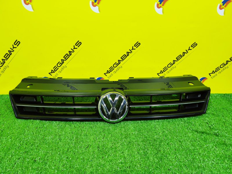 Решетка радиатора VOLKSWAGEN POLO 6RCBZ CBZ 2014 (б/у)