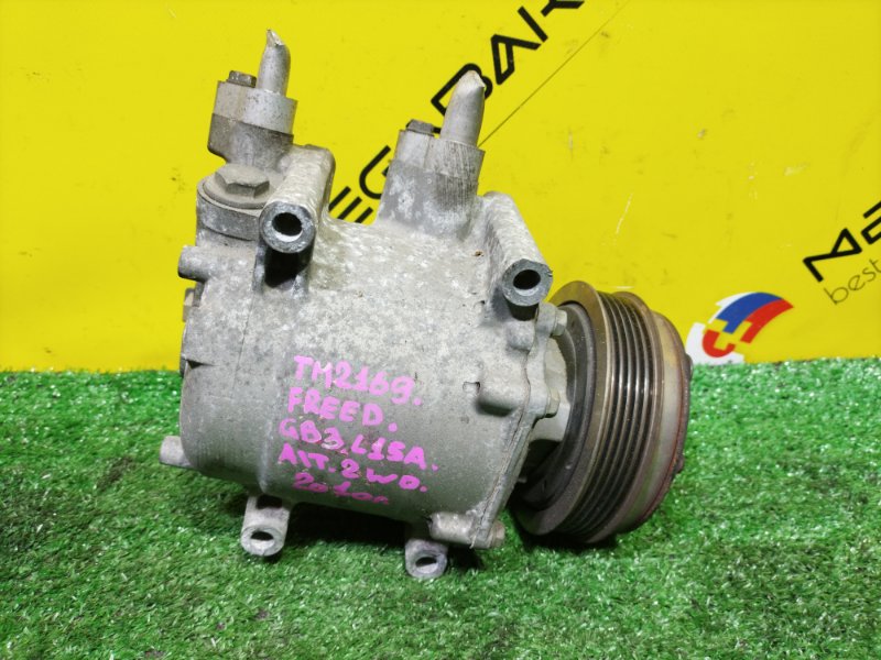 Компрессор кондиционера HONDA FREED GB3 L15A 2010 (б/у)