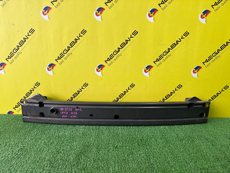 Жесткость бампера NISSAN LATIO N17 HR12DE 2012 передний (б/у)