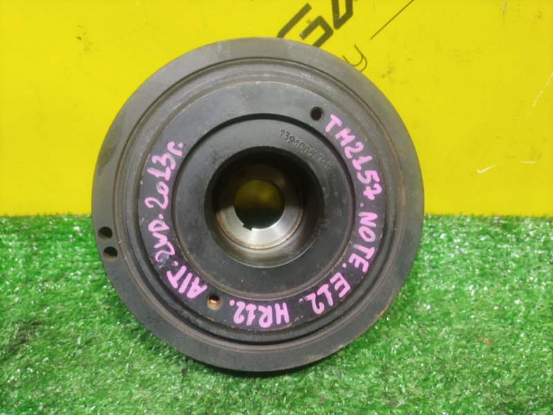 Шкив коленвала NISSAN NOTE E12 HR12DDR 2013 (б/у)