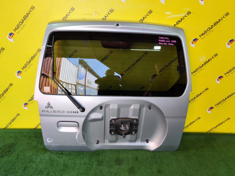 Дверь задняя MITSUBISHI PAJERO MINI H58A 4A30T 2009 (б/у)