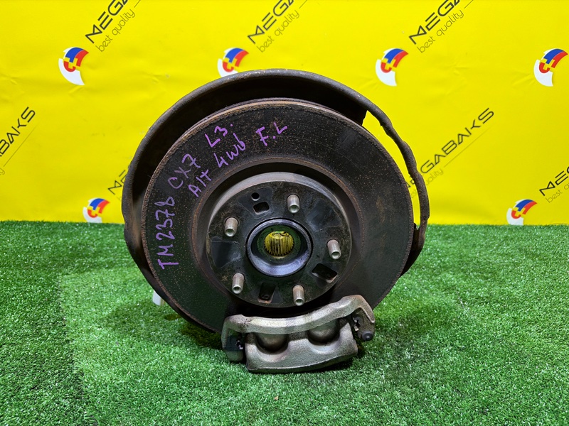 Ступица левая передняя для MAZDA CX-7 ER3P L3-VDT, L206-33-060 1 ракурс Ступица левая передняя для MAZDA CX-7 ER3P L3-VDT, L206-33-060 1 ракурс