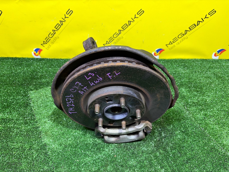 Ступица левая передняя для MAZDA CX-7 ER3P L3-VDT, L206-33-060 2 ракурс Ступица левая передняя для MAZDA CX-7 ER3P L3-VDT, L206-33-060 2 ракурс