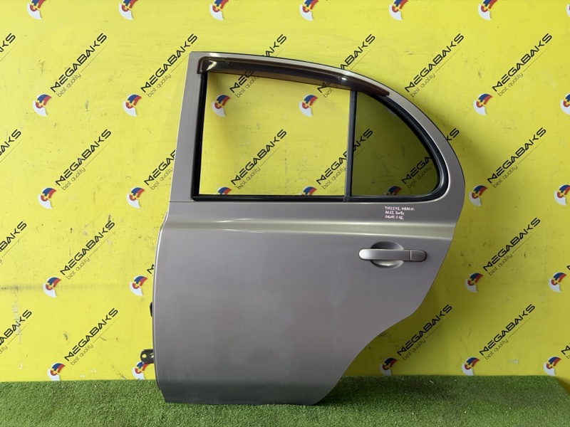 Дверь NISSAN MARCH AK12 CR12DE 2009 задняя левая (б/у)