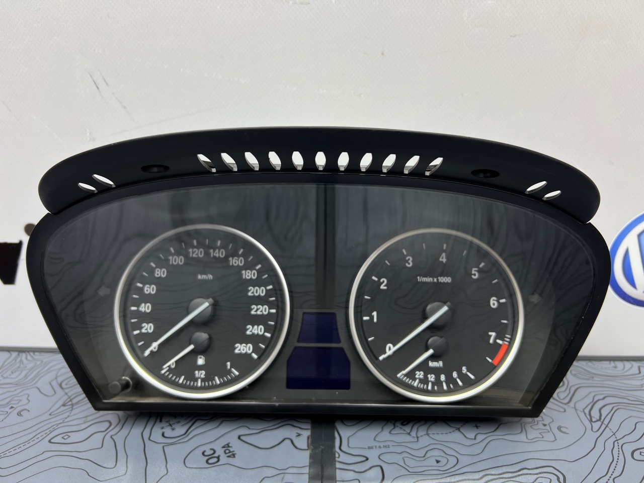 Щиток приборов передний 5 2007 E60