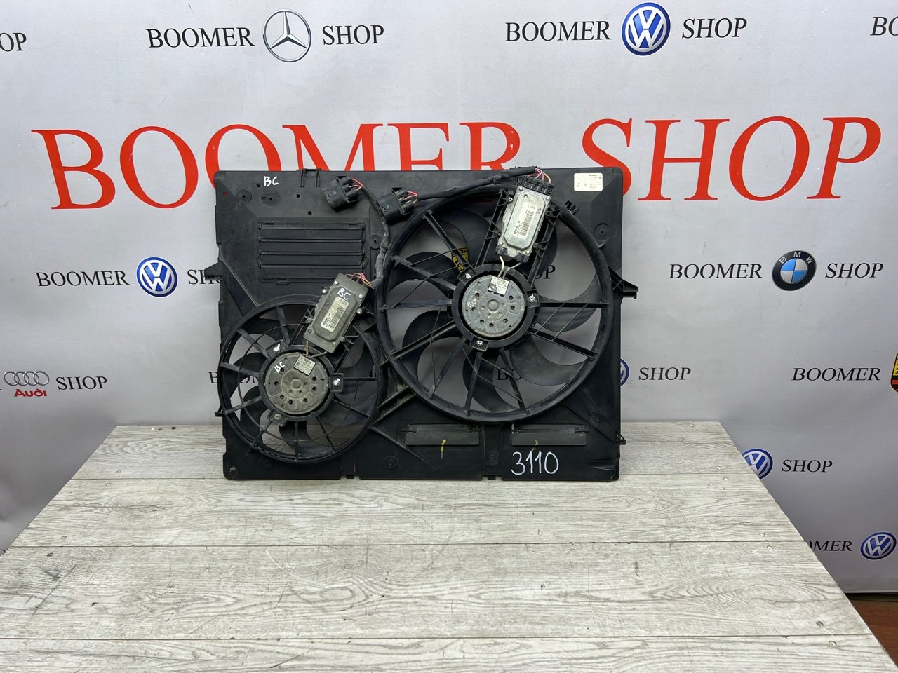 Вентилятор охлаждения Volkswagen Touareg 2006 GP 7L0121203F Б/У