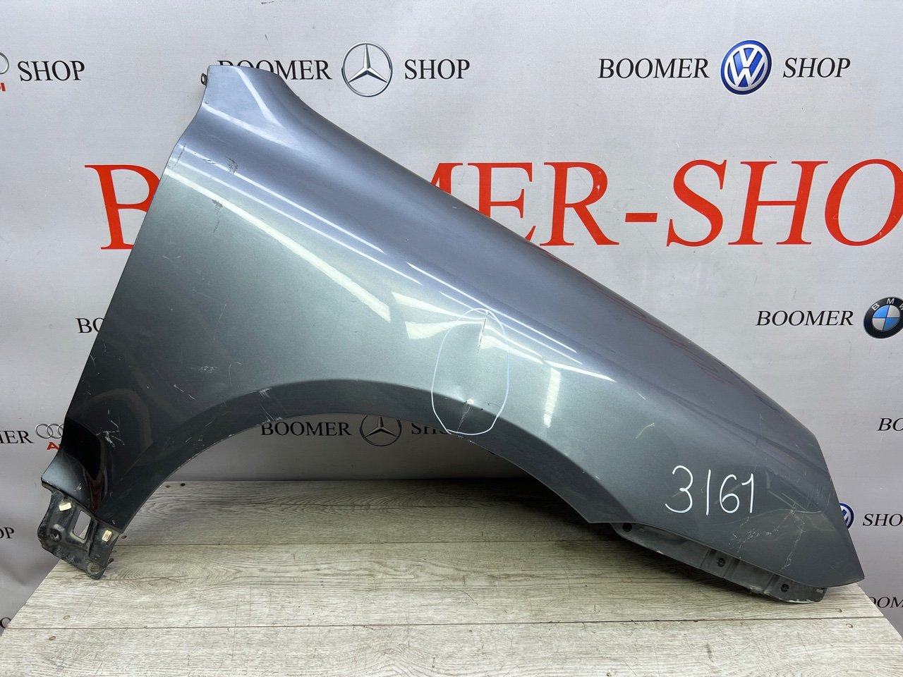 Крыло переднее правое Porsche Cayenne 955 95550303201 Б/У
